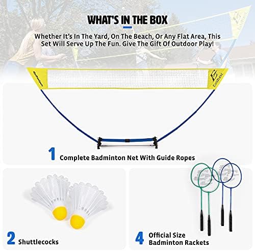 EastPoint Sports Easy Setup Badminton Set - Image 2