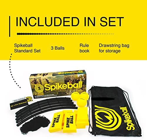 Spikeball 3 Ball Original Roundnet Game Set - Includes 3 Balls, net and Bag - Image 6