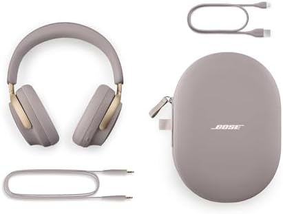 Bose QuietComfort Ultra Wireless Noise Cancelling Headphones with Spatial Audio, Over-the-Ear Headphones with Mic, Up to 24 Hours of Battery Life, Sandstone - Limited Edition Color - Image 5