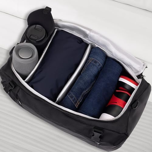 Athletico Sneaker Box - Premium Sneaker Bag & Travel Duffel Bag - For Shoes, Clothing, and Gym (Black) - Image 9