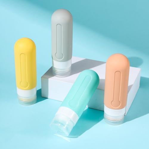 18-Pack TSA Approved Travel Bottles Leak Proof, BPA Free Silicone, Travel Size Toiletries Containers for Shampoo, Conditioner, Lotion, Soap & Body Wash Accessories - Image 2