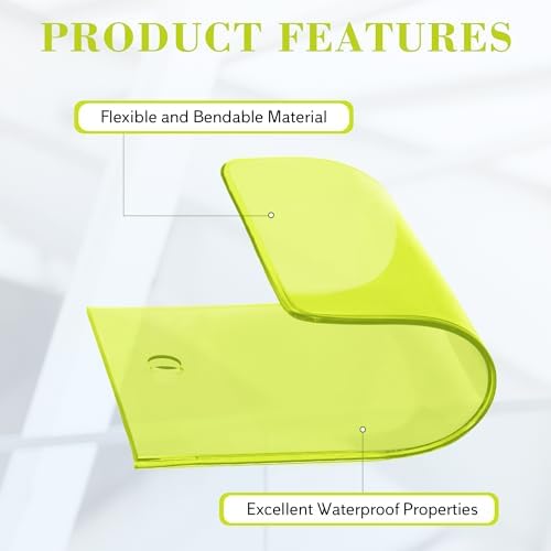 10 Pack Luggage Tags Suitcases Plastic Travel Bag & Baggage ID Label Tags Travel Essentials by Sodsay (Yellow) - Image 3