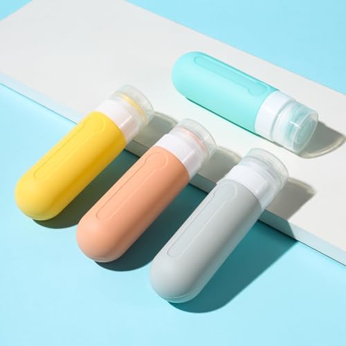 18-Pack TSA Approved Travel Bottles Leak Proof, BPA Free Silicone, Travel Size Toiletries Containers for Shampoo, Conditioner, Lotion, Soap & Body Wash Accessories - Image 4