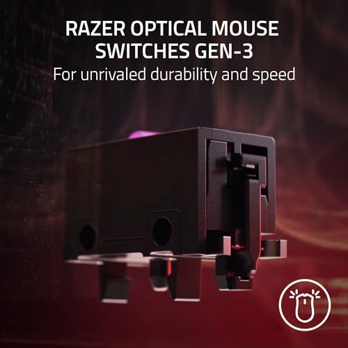 Razer Cobra Pro Wireless Gaming Mouse: 10 Customizable Controls - Chroma RGB Lighting - 30K Optical Sensor - Gen-3 Optical Switches - 2.4GHz, Bluetooth & USB Type C - Up to 170 Hr Battery - White - Image 6