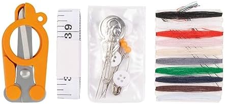 Fiskars Sewing Kit - 27-Piece Travel Sewing Set with Case - Craft Supplies - Orange - Image 2