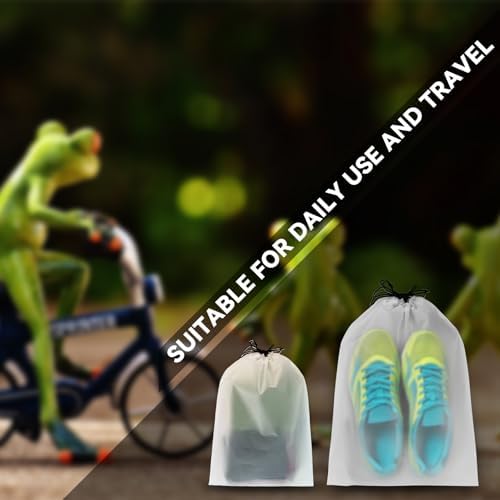 16 pieces Shoe Bag - Dust Bags, Travel Cover Use as Shoes Storage Bag, Travel Packing, Stain Resistant Accessories, Clothing Bag, Comestic Bag, etc. Suitable for Travel and Sports - Image 6