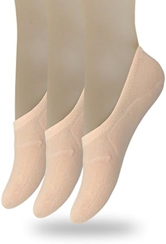 Eedor No Show Socks for Women & Men (Unisex) - Athletic Non Slip & Low Cut Invisible Socks - Soft & Stretchable Cotton Blend