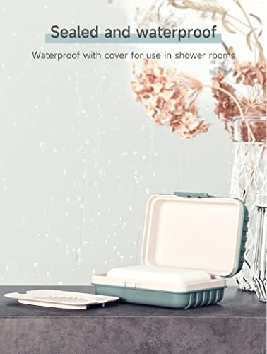 Travel Soap Container, Soap Bar Holder with Lid, Portable Travel Soap Case, Leakproof Soap Dish Travel, Suitable for Travel, Camping, Outdoor, Gym, Bathroom Soap Box - Image 4
