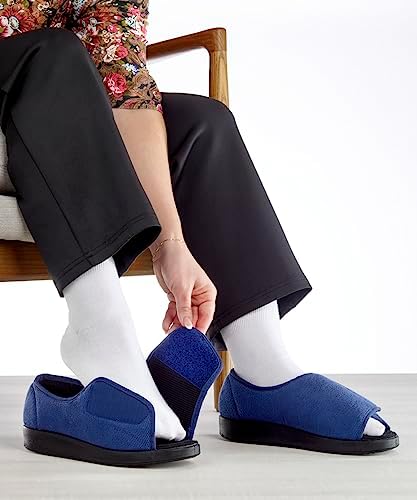 Silverts Women’s Extra Wide Sandal Shoes for Seniors - Recovery Footwear for Swollen Neuropathy Lymphedema Edema Surgery - Image 5