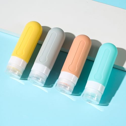18-Pack TSA Approved Travel Bottles Leak Proof, BPA Free Silicone, Travel Size Toiletries Containers for Shampoo, Conditioner, Lotion, Soap & Body Wash Accessories - Image 5