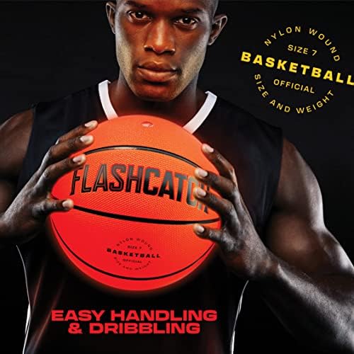 Light Up Basketball - Glow in the Dark Basketball - Sports Gear Accessories Gifts for Boys 8-15+ Year Old - Kids, Teens Gift Ideas - Cool Teen Boy Toys Ages 8 9 10 11 12 13 14 15 Age Outdoor Teenage - Image 6