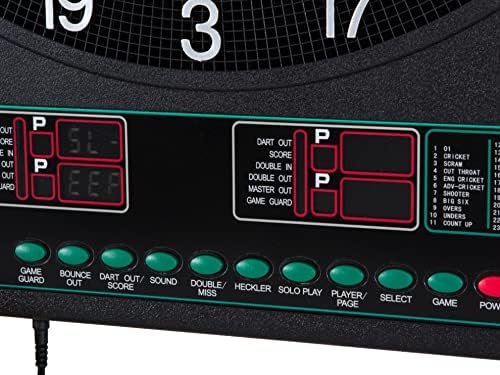 Arachnid Cricket Maxx 1.0 Electronic Dartboard Cabinet Set,Black - Image 4