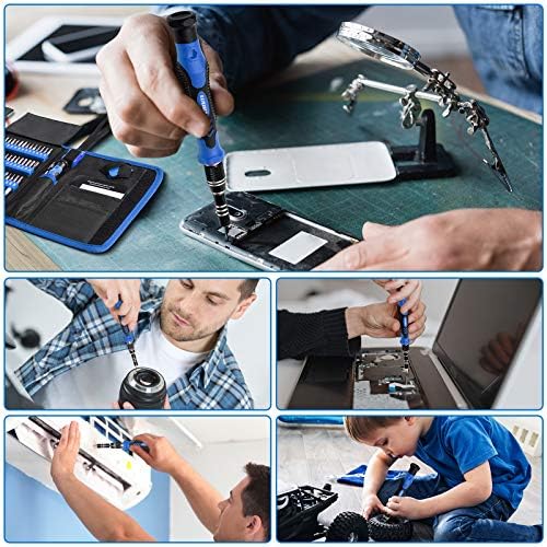 STREBITO Electronics Precision Screwdriver Sets 142-Piece with 120 Bits Magnetic Repair Tool Kit for iPhone, MacBook, Computer, Laptop, PC, Tablet, PS4, Xbox, Nintendo, Game Console - Image 6