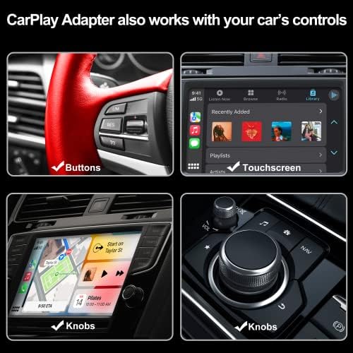 5.1 Wireless CarPlay Adapter for All Factory Wired CarPlay Cars Wireless CarPlay Dongle Convert Wired to Wireless CarPlay - Image 4