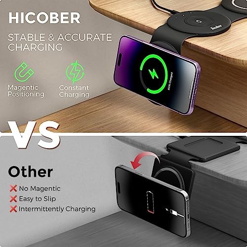 3 in 1 Charging Station for Apple Multiple Devices, Foldable Travel Wireless Charger 18W for iPhone 15 14 13 Pro Max Plus &Apple Watch Series/Airpods - Image 3