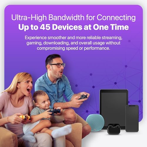 WLM Fastest WiFi Extender Signal Booster for Home - Up to 9000 sq. ft Coverage, Easy Set Up WiFi Repeater Wireless Signal Booster with Ethernet Port, Long Range, Ultra-Stable Router Internet Booster - Image 5