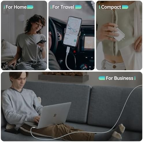 iPhone Charger Fast Charging【MFi Certified】 2Pack 20W PD USB C Wall Fast Charger Block with 6&10FT USB C to Lightning Cable Compatible with iPhone 14 Pro Max/13 Pro Max/12 Pro Max/11Pro/XS/XR/X/8/SE - Image 7