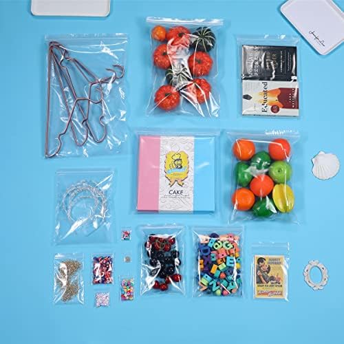 50 PCS 12" x 18" Large Thick 2.4 Mil Clear Zip Poly Bags Plastic Reclosable Zip Seal Lock Bags Clothing Shoes Toys Prints Zipper Bag - Image 8
